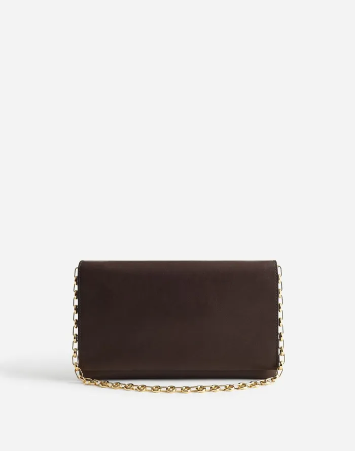Women Bags Madewell ChainStrap Shoulder Bag Dark Carob