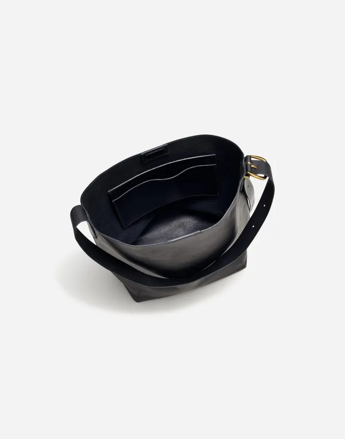 Women Bags Madewell The Essential Bucket Tote True Black