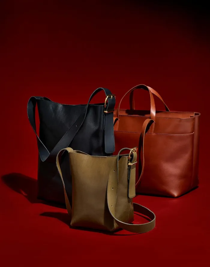 Women Bags Madewell The Essential Bucket Tote True Black