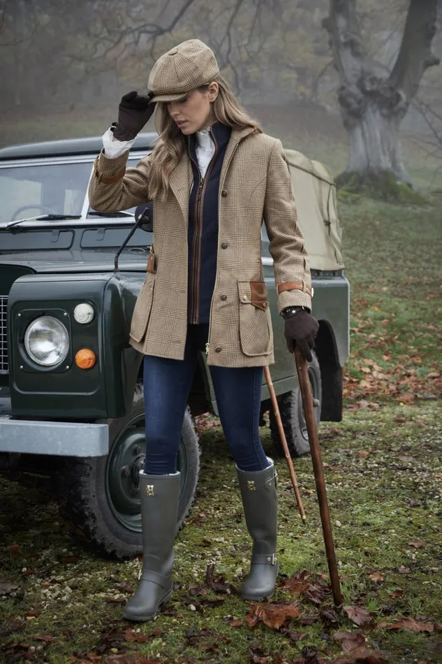 Women Balmoral Field Coat Tawny Holland Cooper Coats