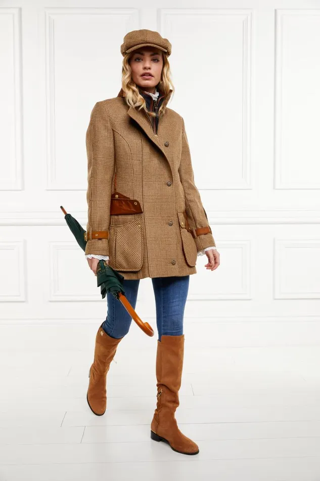 Women Balmoral Field Coat Tawny Holland Cooper Coats