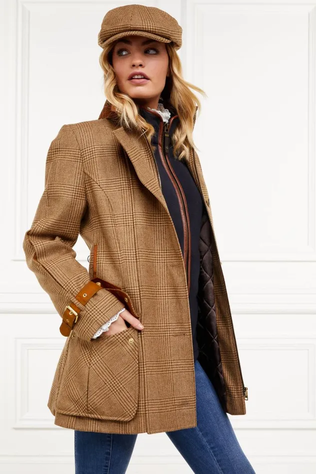 Women Balmoral Field Coat Tawny Holland Cooper Coats