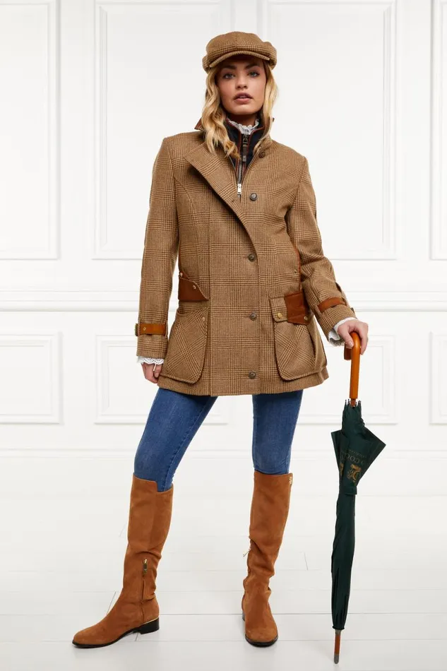 Women Balmoral Field Coat Tawny Holland Cooper Coats
