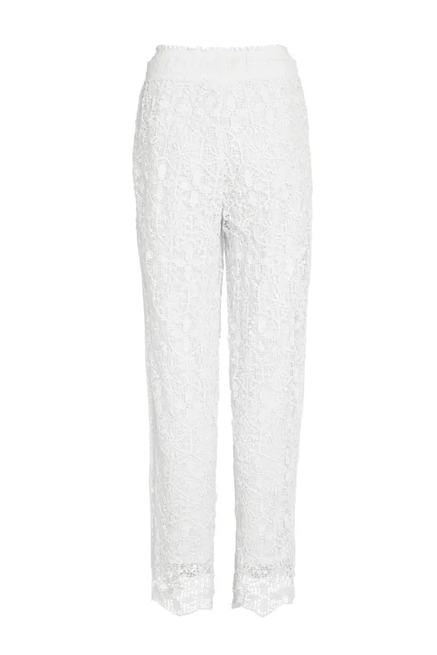 Women Beach Pant White Holland Cooper Trousers Women Beach Pant White Holland Cooper Trousers