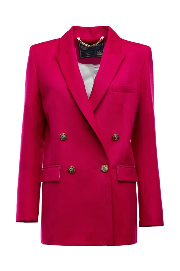 Women Belgravia Blazer Hot Pink Barathea Holland Cooper Blazers