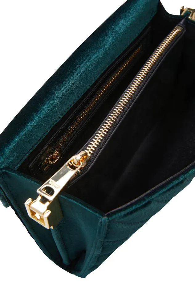 Women Belgravia Clutch Bag Emerald Velvet Holland Cooper Bags Women Belgravia Clutch Bag Emerald Velvet Holland Cooper Bags