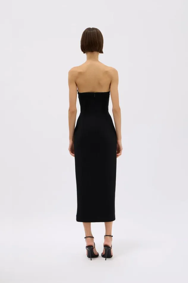 Women Black Dresses Rachel Gilbert BOWIE DRESS Women Black Dresses Rachel Gilbert BOWIE DRESS