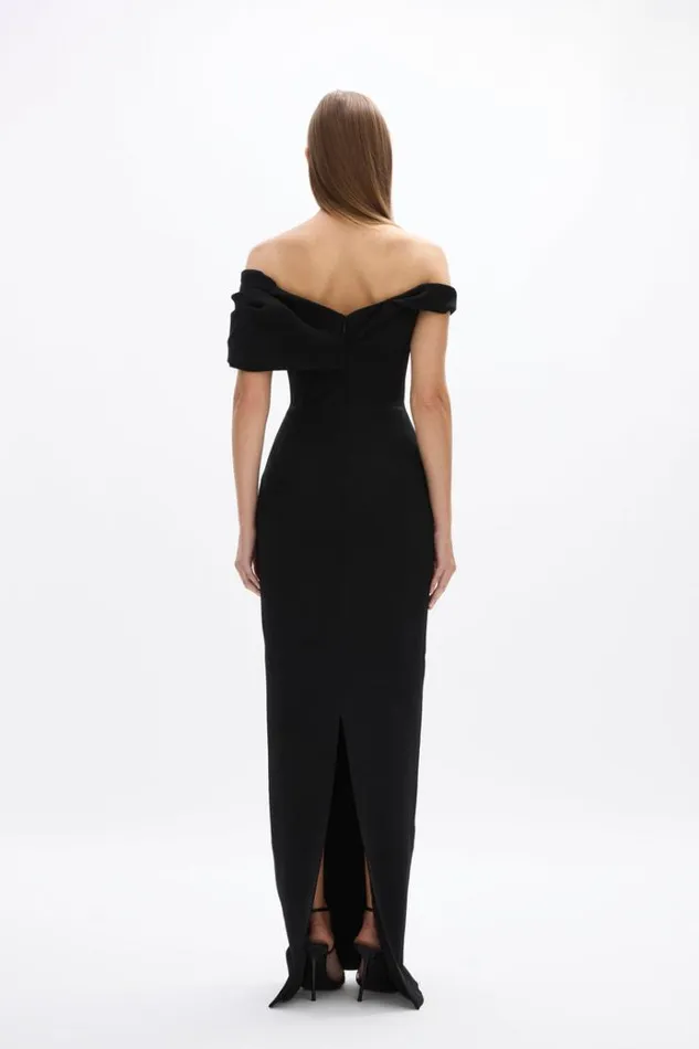 Women Black Dresses Rachel Gilbert Mattie Gown Black Women Black Dresses Rachel Gilbert Mattie Gown Black