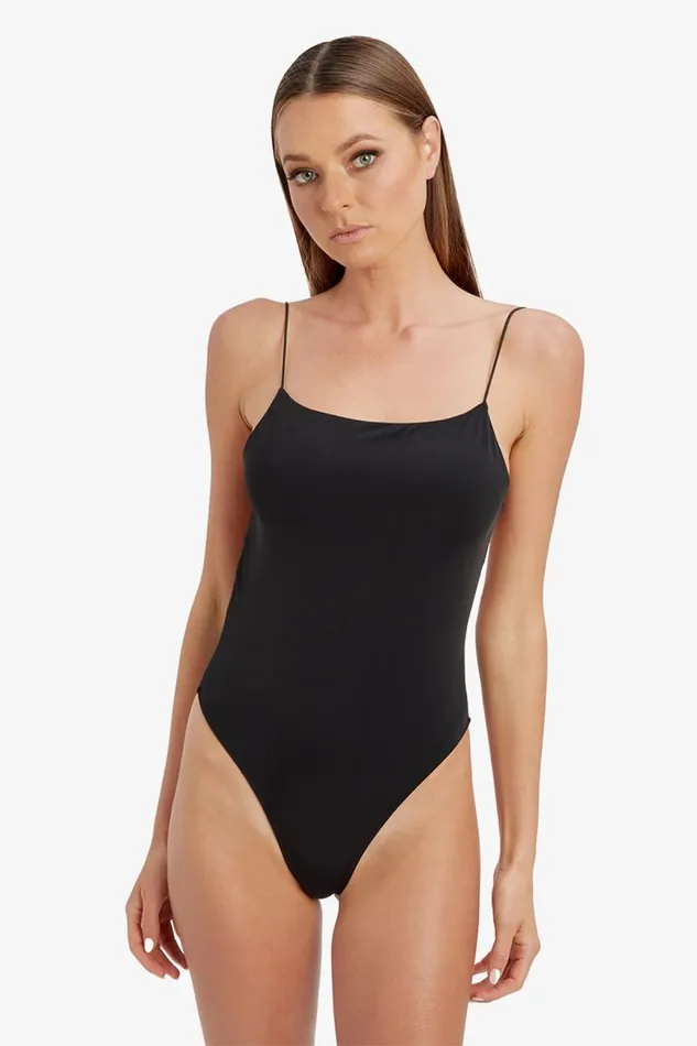 Women Bodysuits Bardot Jasminka Jersey Bodysuit In Black Black Women Bodysuits Bardot Jasminka Jersey Bodysuit In Black Black