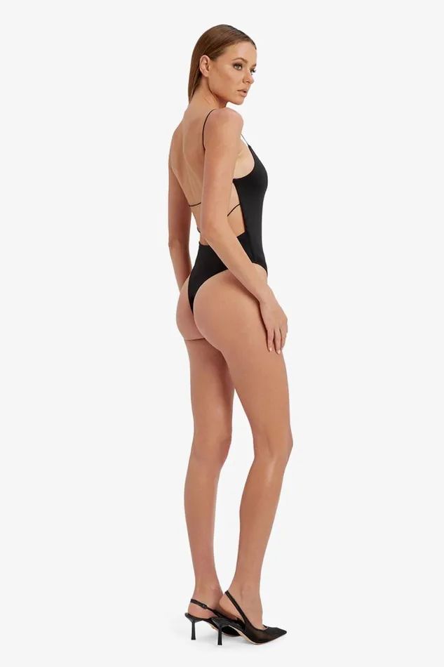 Women Bodysuits Bardot Jasminka Jersey Bodysuit In Black Black Women Bodysuits Bardot Jasminka Jersey Bodysuit In Black Black