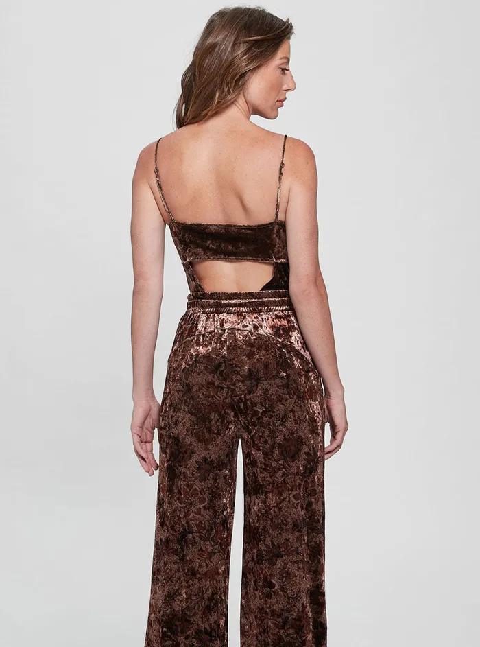 Women Bodysuits GUESS Spice Floral Jade Bodysuit Top Women Bodysuits GUESS Spice Floral Jade Bodysuit Top
