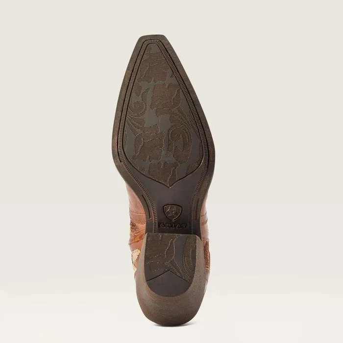 Women Booties Ariat Florence Western Boot Tangled Tan Women Booties Ariat Florence Western Boot Tangled Tan