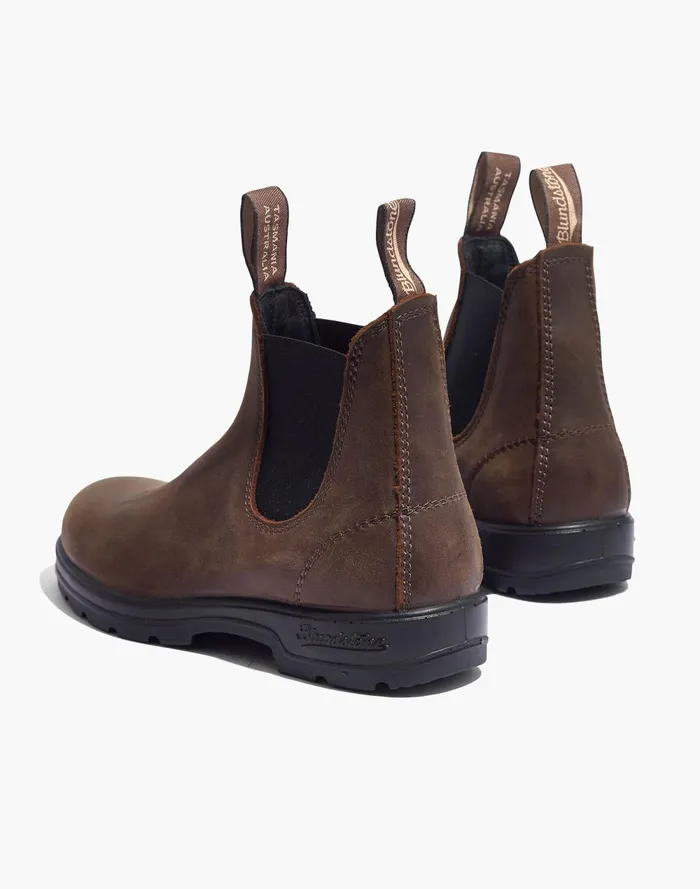 Women Boots Madewell Blundstone Super 550 Chelsea Boots Antique Brown