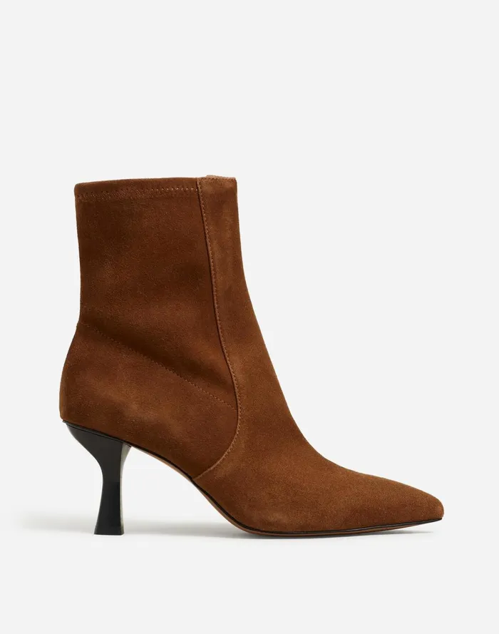 Women Boots Madewell The Justine Ankle Boot Dark Coffee