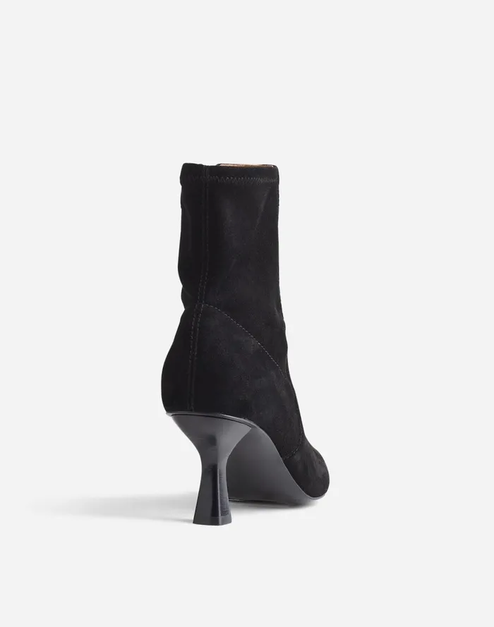 Women Boots Madewell The Justine Ankle Boot True Black