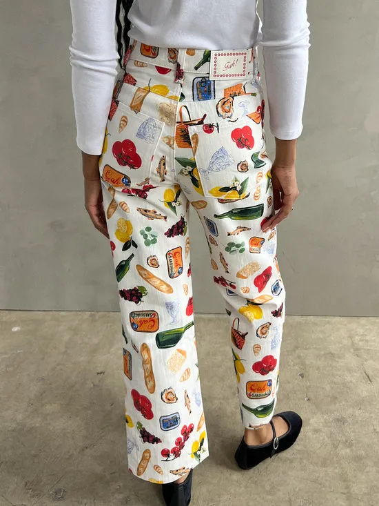 Women Bottoms Lisa Says Gah Robyn Jean Italian Summer Ivory Women Bottoms Lisa Says Gah Robyn Jean Italian Summer Ivory