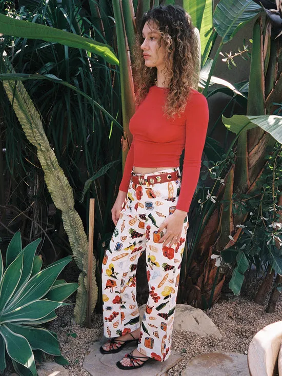 Women Bottoms Lisa Says Gah Robyn Jean Italian Summer Ivory Women Bottoms Lisa Says Gah Robyn Jean Italian Summer Ivory