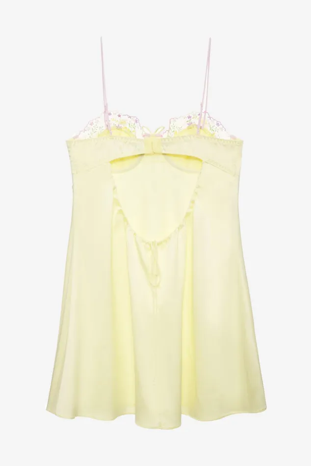 Women Buttercup Bunches Slip Dress Yellow For Love and Lemons Lingerie Women Buttercup Bunches Slip Dress Yellow For Love and Lemons Lingerie