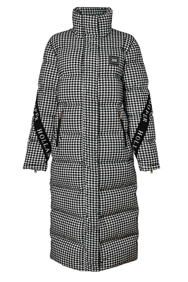 Women Camden Longline Coat Houndstooth Holland Cooper Coats Women Camden Longline Coat Houndstooth Holland Cooper Coats