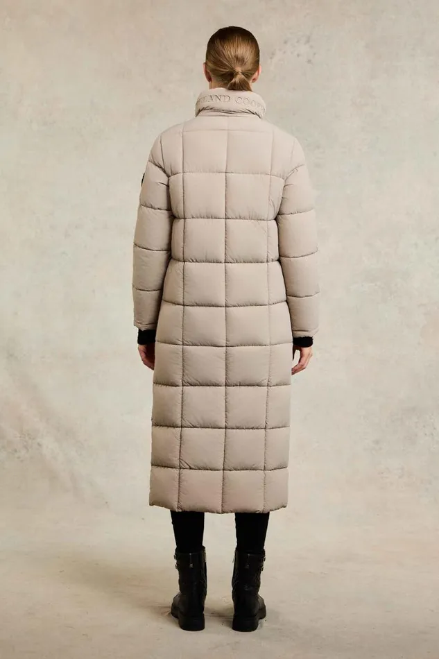 Women Carrington Longline Coat Stone Holland Cooper Coats Women Carrington Longline Coat Stone Holland Cooper Coats
