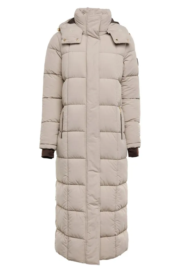 Women Carrington Longline Coat Stone Holland Cooper Coats Women Carrington Longline Coat Stone Holland Cooper Coats