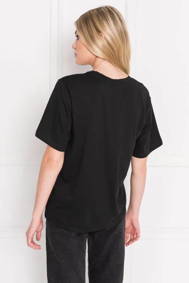 Women CECILIA Deep Vneck Tee Black LAMARQUE Tops Women CECILIA Deep Vneck Tee Black LAMARQUE Tops