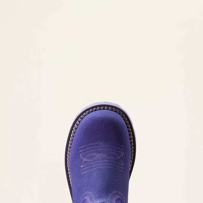 Women Chelsea Boots Ariat Fatbaby Western Boot Violet Suedepurple Metallic Women Chelsea Boots Ariat Fatbaby Western Boot Violet Suedepurple Metallic