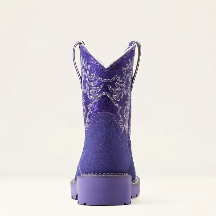 Women Chelsea Boots Ariat Fatbaby Western Boot Violet Suedepurple Metallic Women Chelsea Boots Ariat Fatbaby Western Boot Violet Suedepurple Metallic