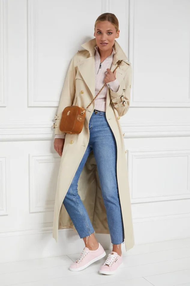 Women Chelsea Court Trainer Pink Holland Cooper Trainers Women Chelsea Court Trainer Pink Holland Cooper Trainers