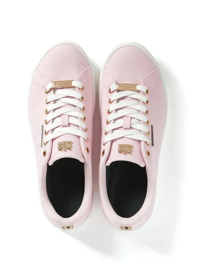 Women Chelsea Court Trainer Pink Holland Cooper Trainers Women Chelsea Court Trainer Pink Holland Cooper Trainers