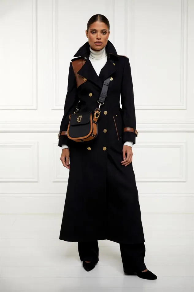 Women Chelsea Saddle Bag Black Tan Holland Cooper Bags Women Chelsea Saddle Bag Black Tan Holland Cooper Bags