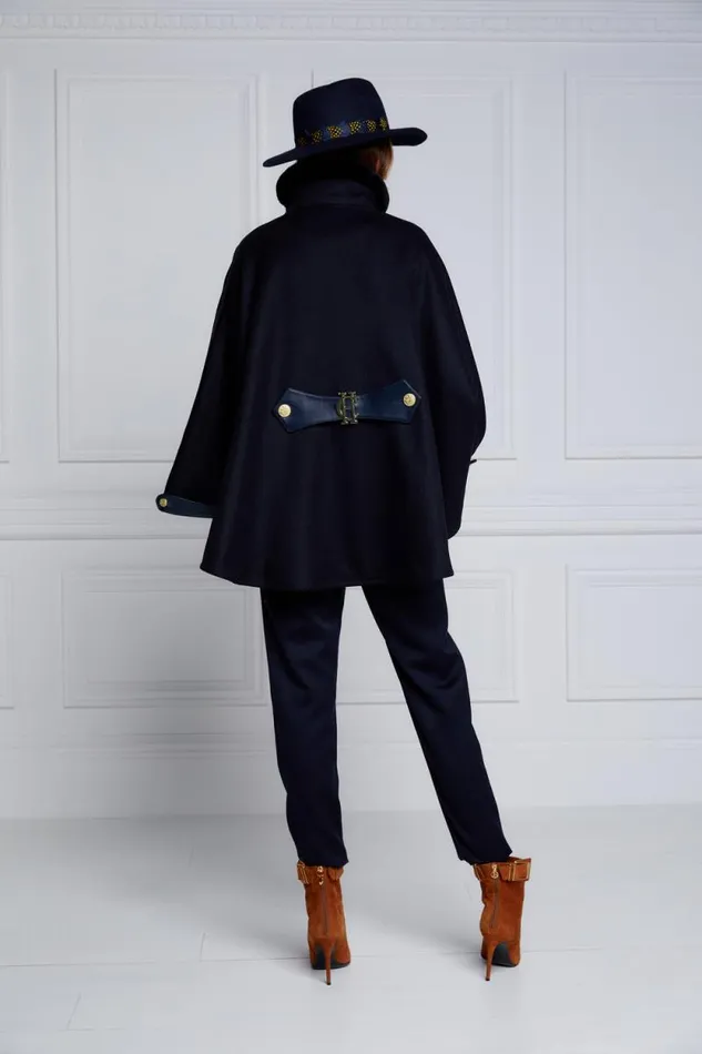 Women Chiltern Cape Soft Navy Holland Cooper Tailoring