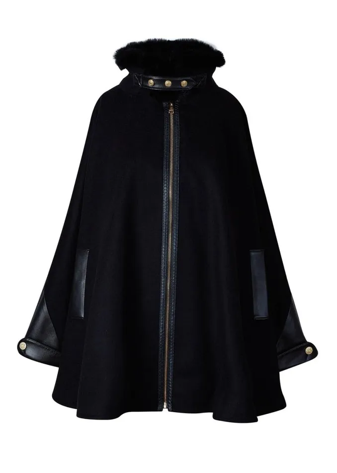 Women Chiltern Cape Soft Navy Holland Cooper Tailoring