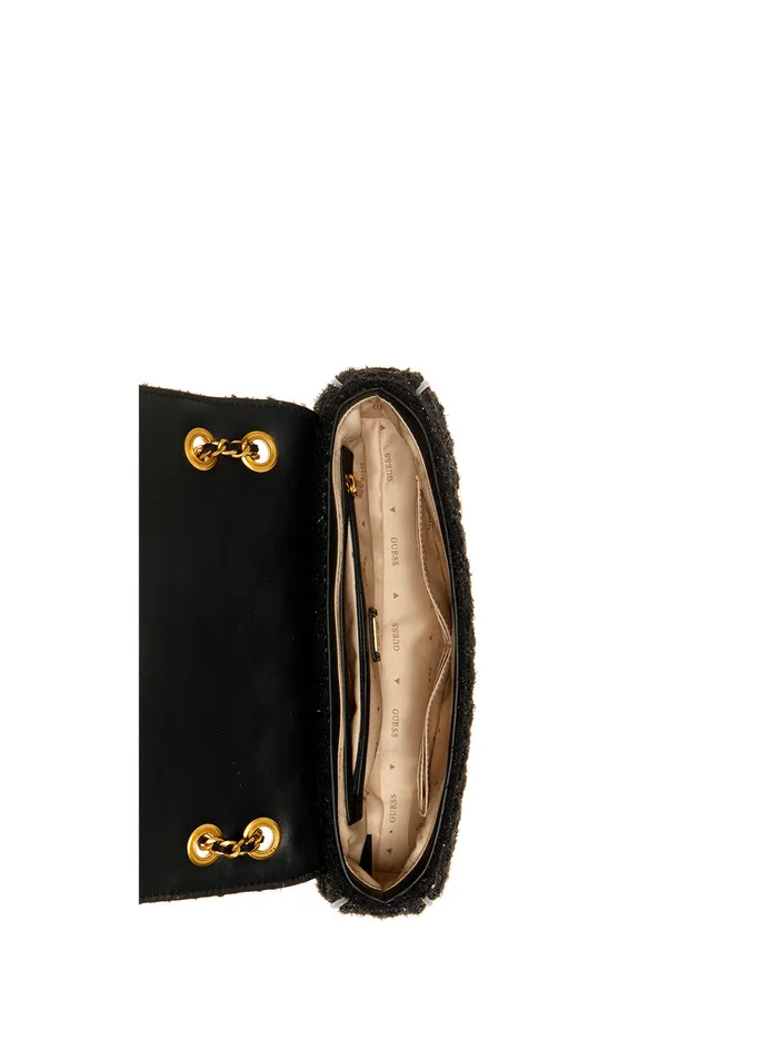 Women Crossbody GUESS Black Giully Crossbody Bag Women Crossbody GUESS Black Giully Crossbody Bag