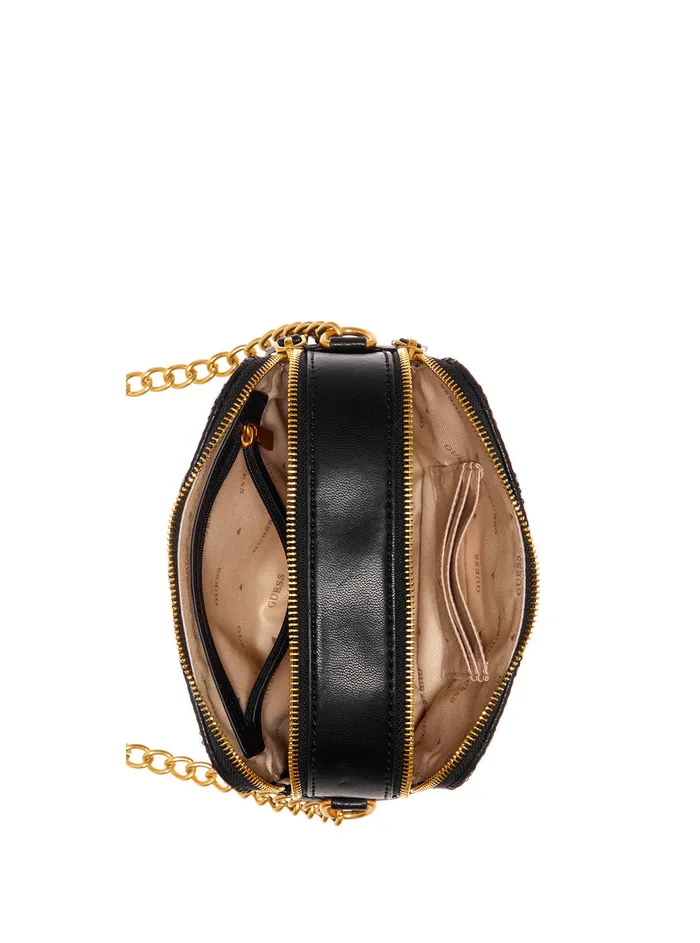 Women Crossbody GUESS Black Giully Crossbody Camera Bag Women Crossbody GUESS Black Giully Crossbody Camera Bag
