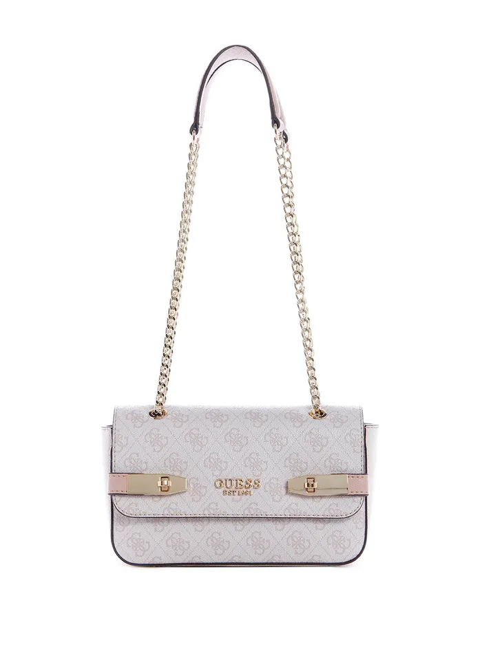 Women Crossbody GUESS Blush Zadie Logo Convertible Crossbody Bag