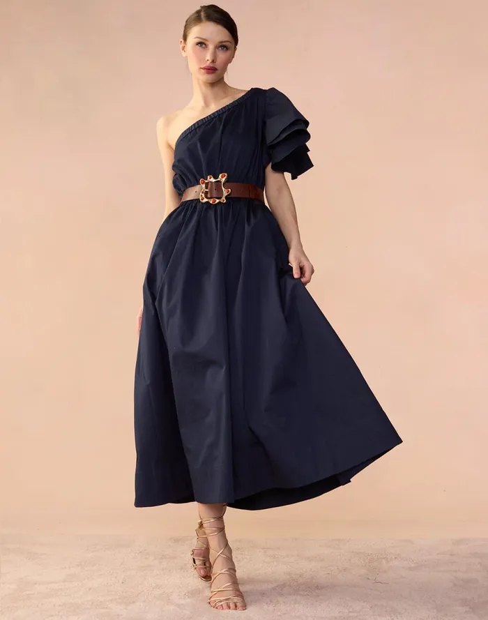 Women Cynthia Rowley Dresses Palma Dress Blue