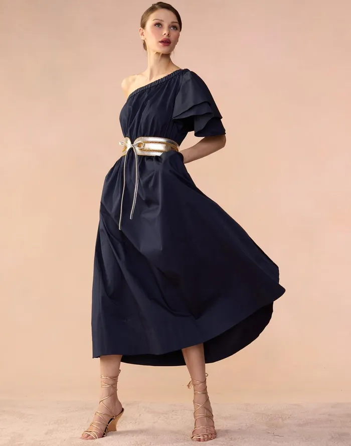 Women Cynthia Rowley Dresses Palma Dress Blue Women Cynthia Rowley Dresses Palma Dress Blue