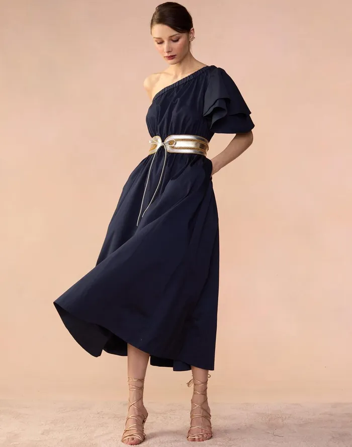 Women Cynthia Rowley Dresses Palma Dress Blue Women Cynthia Rowley Dresses Palma Dress Blue