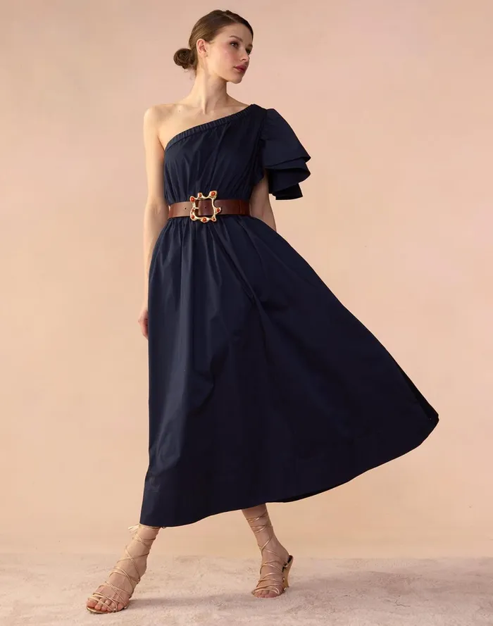 Women Cynthia Rowley Dresses Palma Dress Blue Women Cynthia Rowley Dresses Palma Dress Blue