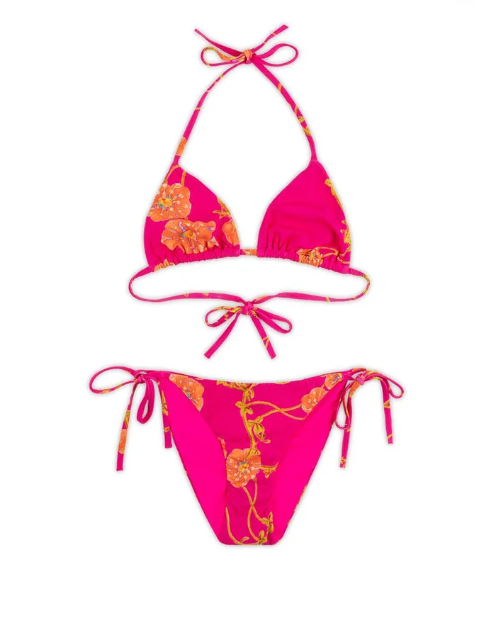 Women Cynthia Rowley Swim Bella Bikini Bottom Pnkfl Women Cynthia Rowley Swim Bella Bikini Bottom Pnkfl