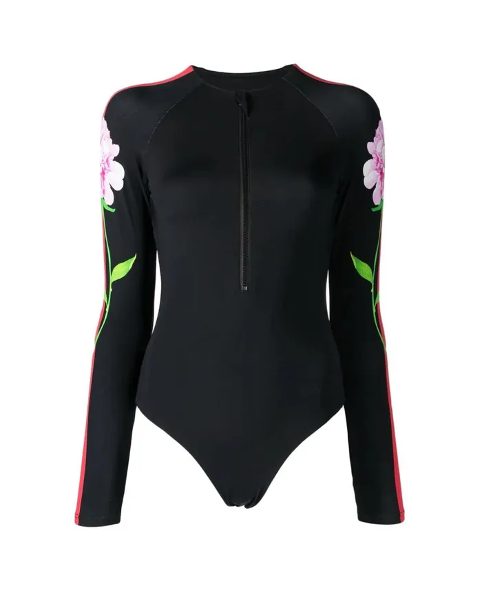 Women Cynthia Rowley Swim Riley Surfsuit Black Women Cynthia Rowley Swim Riley Surfsuit Black