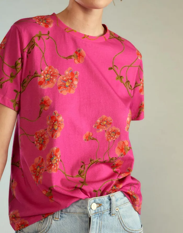 Women Cynthia Rowley Tops Everyday Tees Pnkfl Women Cynthia Rowley Tops Everyday Tees Pnkfl