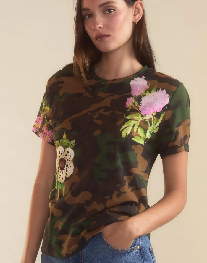 Women Cynthia Rowley Tops In Plain Sight Tee Grncam