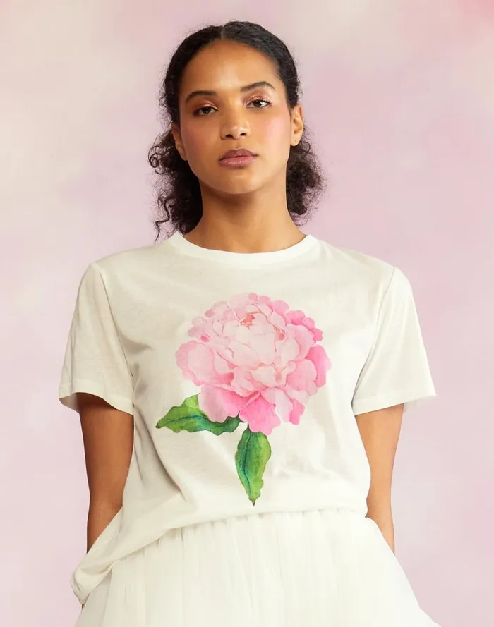 Women Cynthia Rowley Tops Printed TShirt Wtpnk Women Cynthia Rowley Tops Printed TShirt Wtpnk