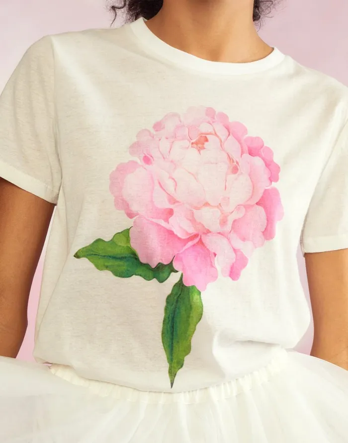 Women Cynthia Rowley Tops Printed TShirt Wtpnk Women Cynthia Rowley Tops Printed TShirt Wtpnk