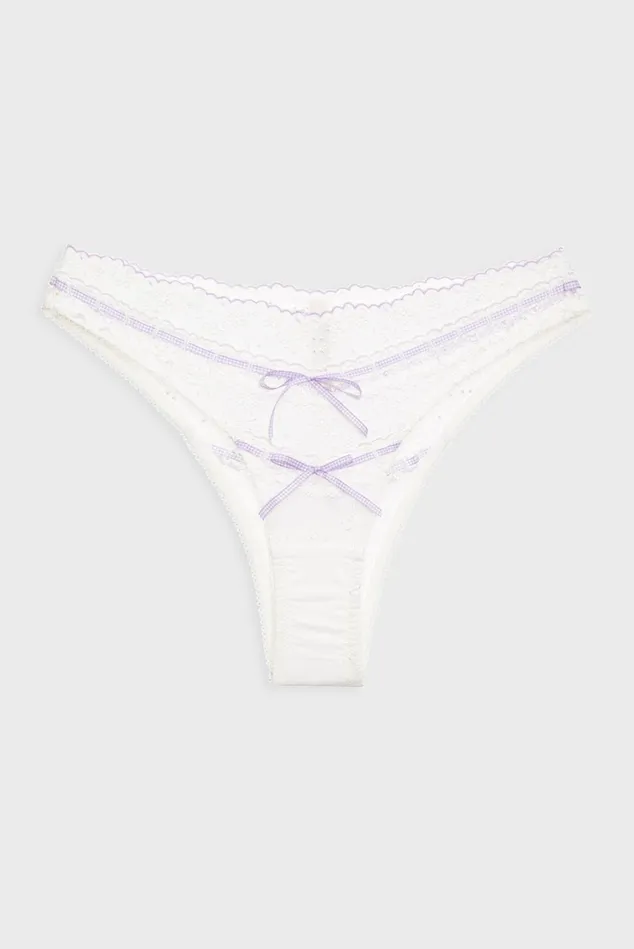 Women Daisy Eyelet Panty Lavender For Love and Lemons Lingerie Women Daisy Eyelet Panty Lavender For Love and Lemons Lingerie