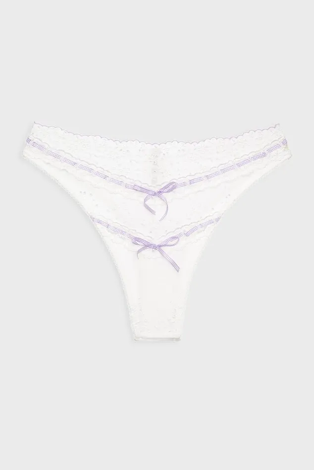 Women Daisy Eyelet Panty Lavender For Love and Lemons Lingerie Women Daisy Eyelet Panty Lavender For Love and Lemons Lingerie