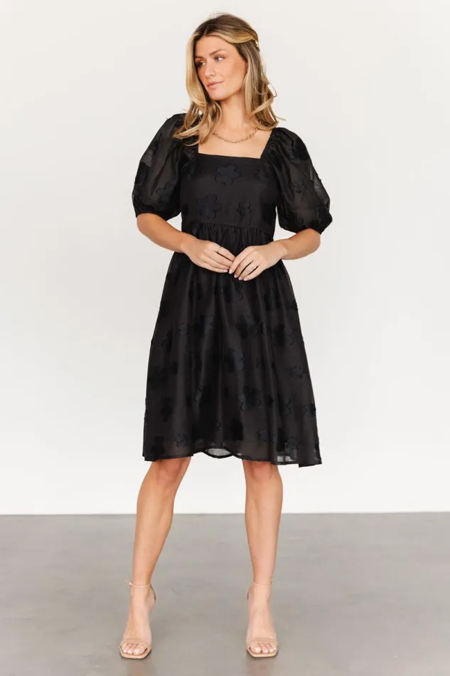 Women Daisy Short Dress Black Baltic Born Short Dresses