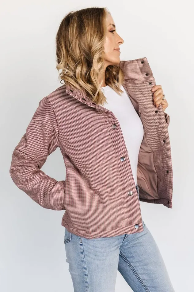 Women Dallin Puffer Jacket Berry Olive Baltic Born Outerwear Women Dallin Puffer Jacket Berry Olive Baltic Born Outerwear